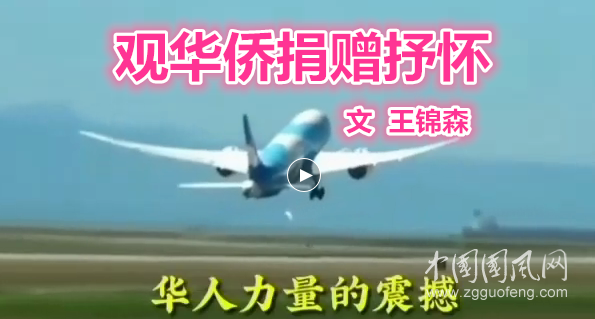  观华侨捐赠抒怀（文 王锦森）