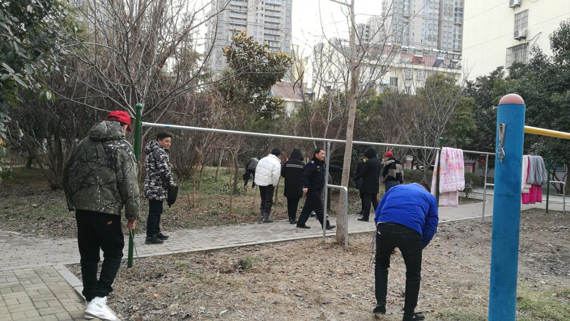 相南社区服刑人员进社区开展公益劳动