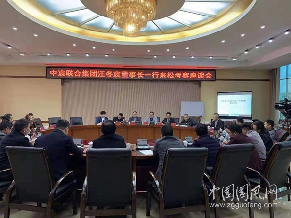 中宸联合集团董事长汪冬宸一行考察松桃苗族自治县旅游项目