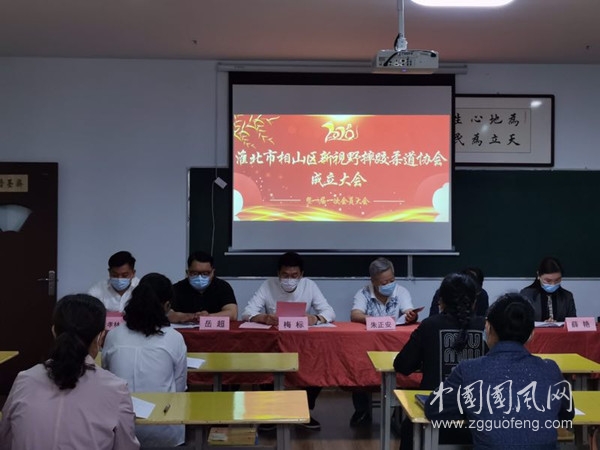  淮北市相山区新视野摔跤柔道协会成立