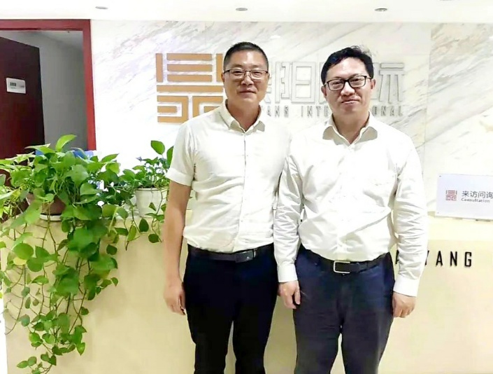  郑朝晖到天予集团考察指导工作