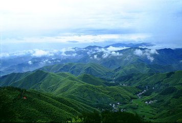 秋日幽境之莫干山
