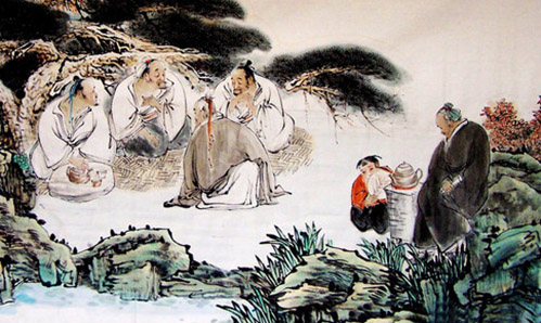 东林精舍见故殿中郑侍御题诗，追旧书情，涕