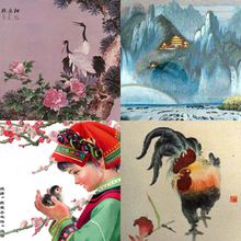 四大名绣(依次:湘，苏，粤，蜀)