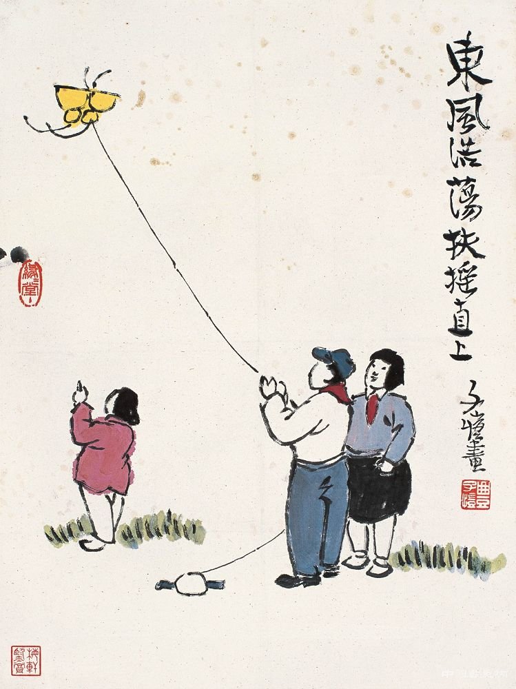 丰子恺作品中的文与画