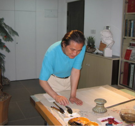 书画家严学章作品欣赏