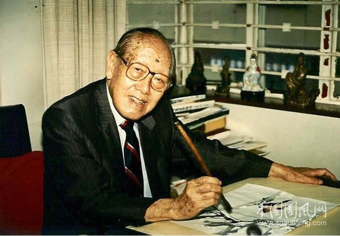 著名画家赵少昂作品