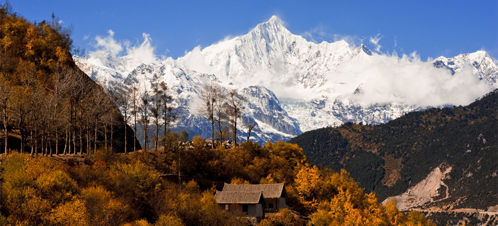 香格里拉 雪山胜景 极致风光